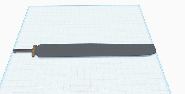 Dummy 13 - Giant Sword 3D model thumbnail