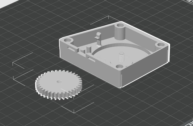 Wireless powered Bambu Lab Bento Box Air Purifier No Break screw down (No Break) transmitter box 3D model thumbnail