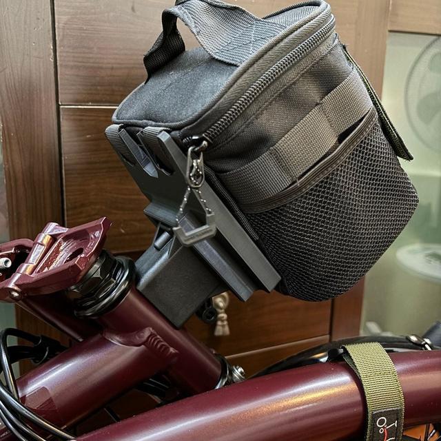 Brompton Front Carrier MOLLE Adapter 3D model thumbnail