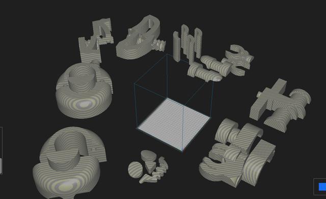 Giant Lego Skeleton 100cm 3D model thumbnail