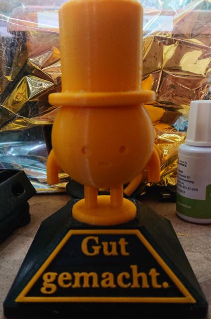 OK Trophy Baseplate "Gut gemacht." 3D model thumbnail