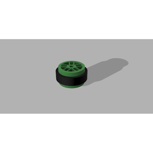 Carrera Felge DTM 3D model thumbnail