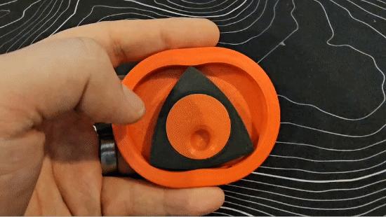 Wankel Rotary Fidget Improved 3D model thumbnail