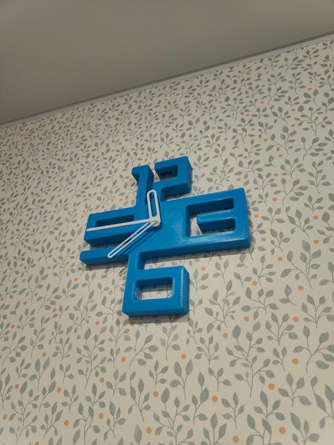 Wall clock 3D model thumbnail
