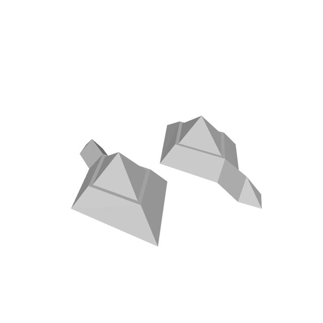 Print Both Gems at once for master sword 3D model thumbnail
