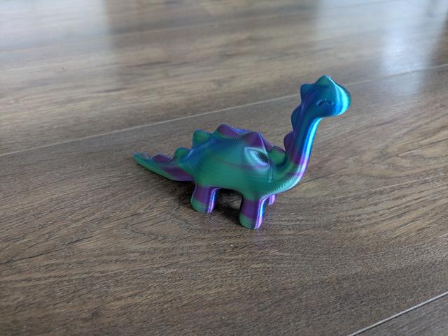 Cute Stylized Dinosaur Toy - Stronger Neck 3D model thumbnail