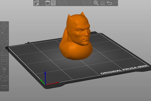 Batman Jeep Duck 3D model thumbnail