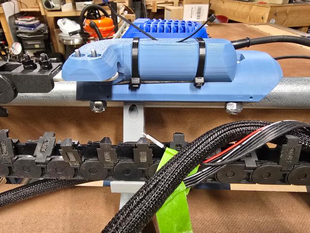 Drag Chain Mount/Supports 3D model thumbnail