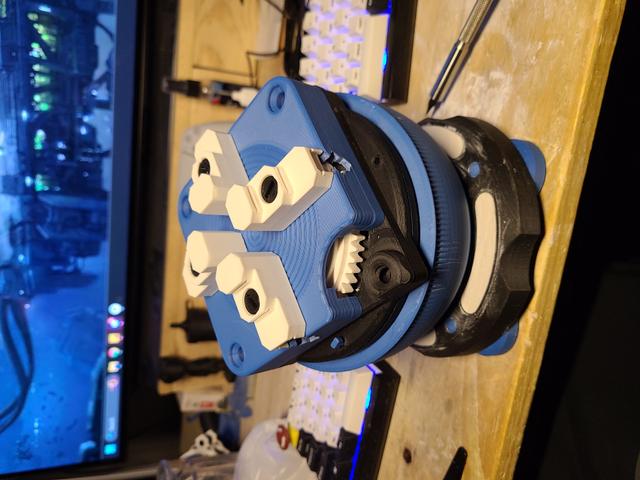 Almost fully printable Ball Vise - no screws need, just the silicon tubing. 3D model thumbnail