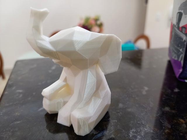 Cute Low Poly Baby Elephant - Fixed Mesh - Ears 3D model thumbnail