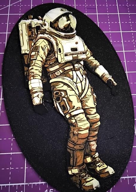 Galaxy Blacker for the spaceman 3D model thumbnail