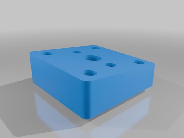 Chigee AIO-6 Spacer 3D model thumbnail