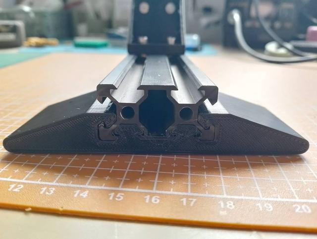 2040 stabilization foot 3D model thumbnail