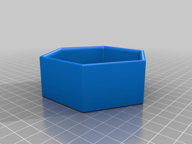 Catan_Player_Pieces_Box_Lid_Fillout 3D model thumbnail