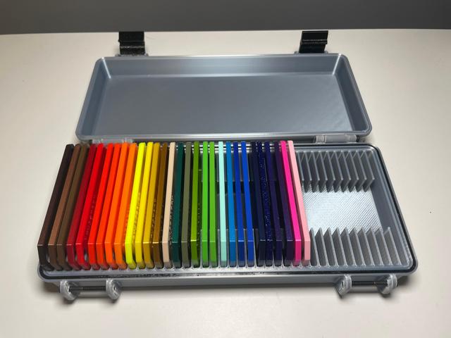 Parametrized rugged filament sample box 3D model thumbnail