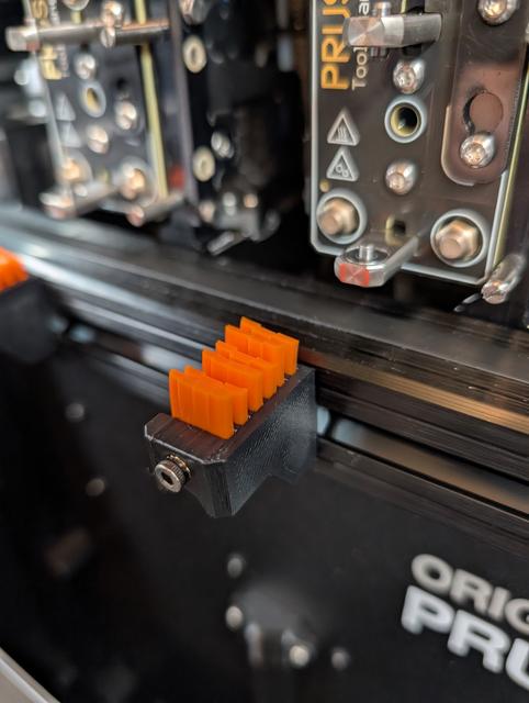 Silicone Bracelet Prusa XL Nozzle Brush 3D model thumbnail