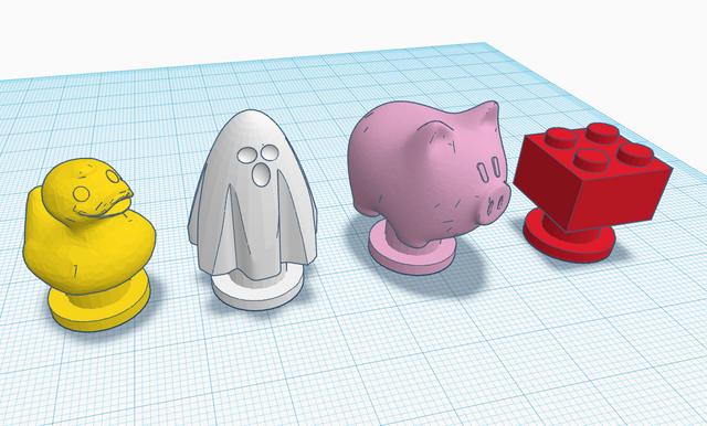 Croc Charms Collection 3D model thumbnail