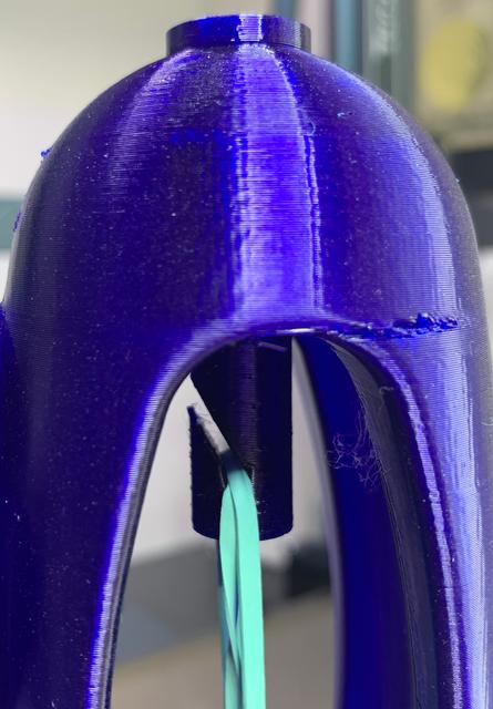 Bolt Hook Upgrade for Rubberband Submarine by Jallim 3D model thumbnail