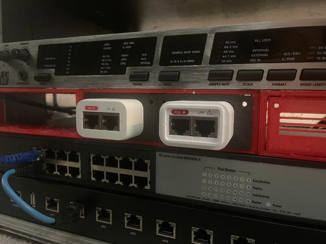 Unifi POE injector tray 3D model thumbnail