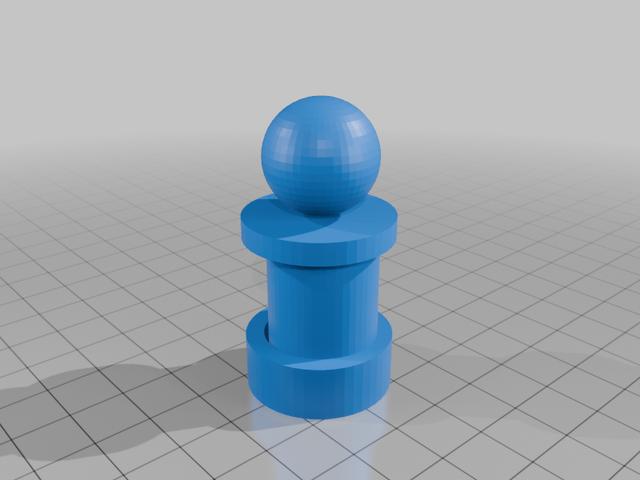 pawn 3D model thumbnail