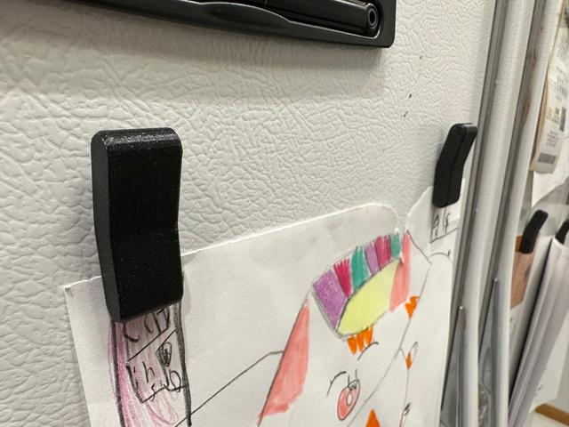 Refridgerator Toggle for 13mm Magnet 3D model thumbnail