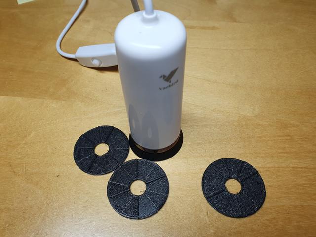Vacuum Bag Valve Spacer - Remix 3D model thumbnail