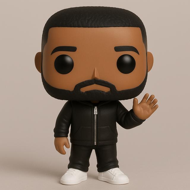Drake Funko Pop 3D model thumbnail