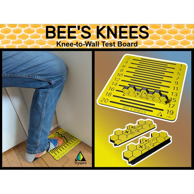 Bee’s Knees (Knee‑to‑Wall Test Board) 3D model thumbnail
