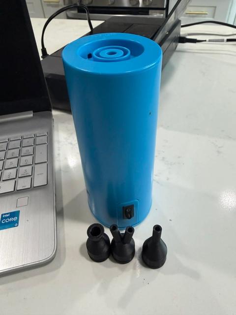 skinny ballon inflator nozzles 017 N70  oring 3D model thumbnail