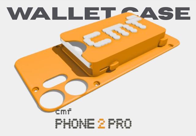 Wallet case for CMF phone 2 pro 3D model thumbnail