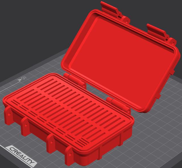 Giant SD Card Rugged Box 3D model thumbnail