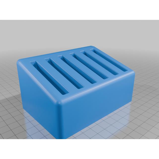 Bolt on Tungsten Holder for tig welder 3D model thumbnail