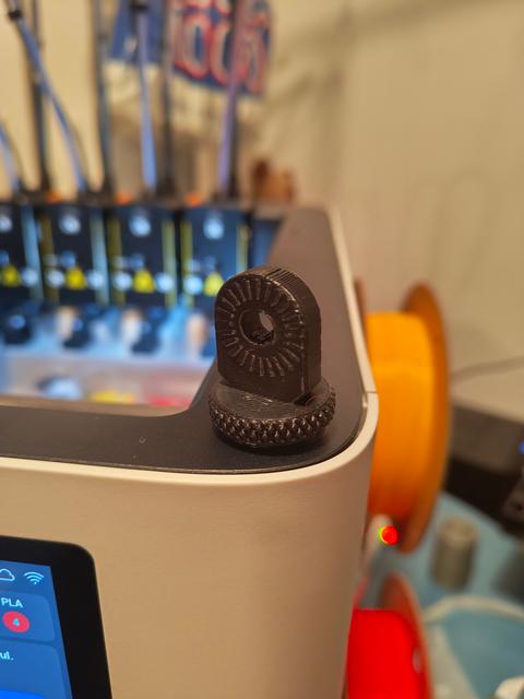 Bracket for Silicone Corner Piece of Snapmaker U1 3D model thumbnail