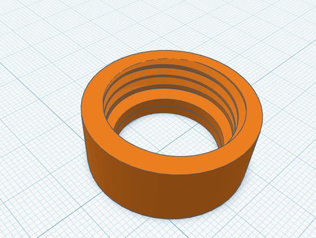 Bottle Insert 3D model thumbnail