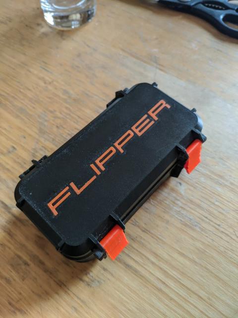 Flipper Zero Top Case 3D model thumbnail