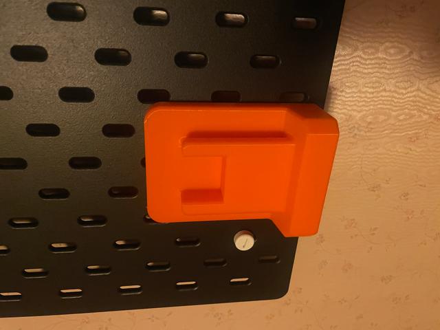 Milwaukee Skadis Tool Holder 3D model thumbnail