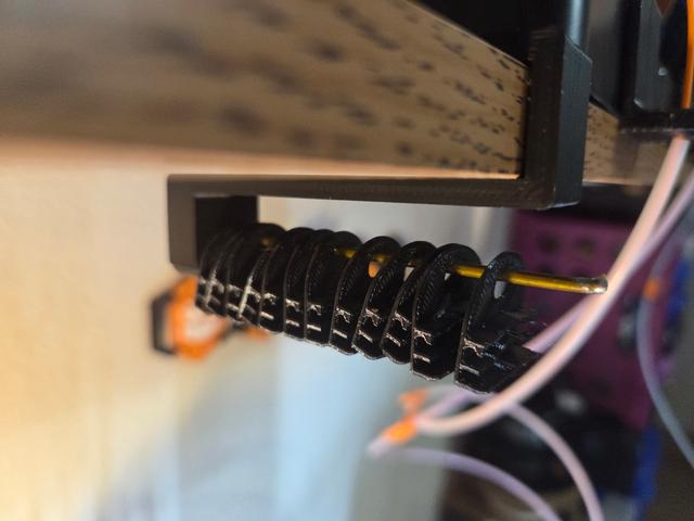 Grandma's Favorite Filament Clip Hanger 3D model thumbnail