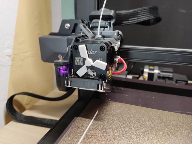 Ender 3 S1/Pro No magnet extruder visualizer 3D model thumbnail