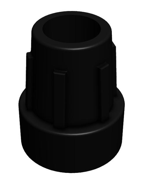19mm Crutch Rubber Tip 3D model thumbnail