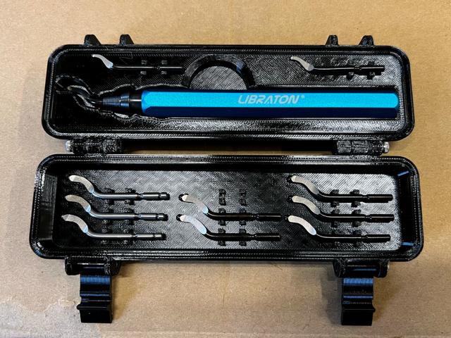 Libraton Deburring Tool Rugged Box 3D model thumbnail