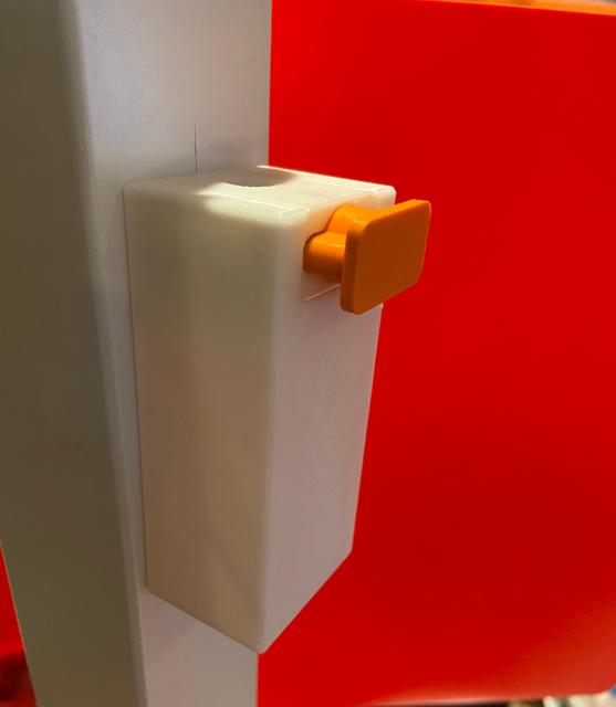 Filament Cutter Box with bracket 3D model thumbnail