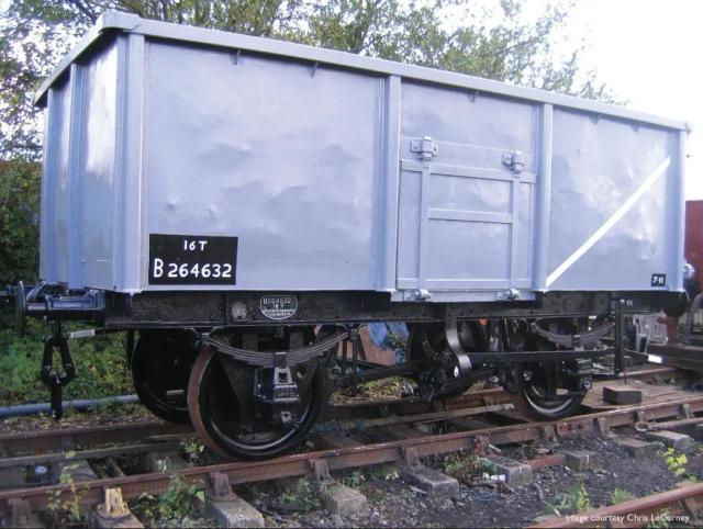 Cheapie 16T Mineral wagon 3D model thumbnail