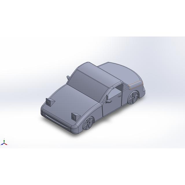 Miata NA 3D Model 3D model thumbnail
