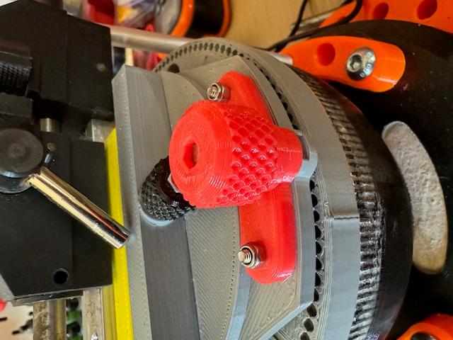 M3 Locking knob for Ball Vice 3D model thumbnail