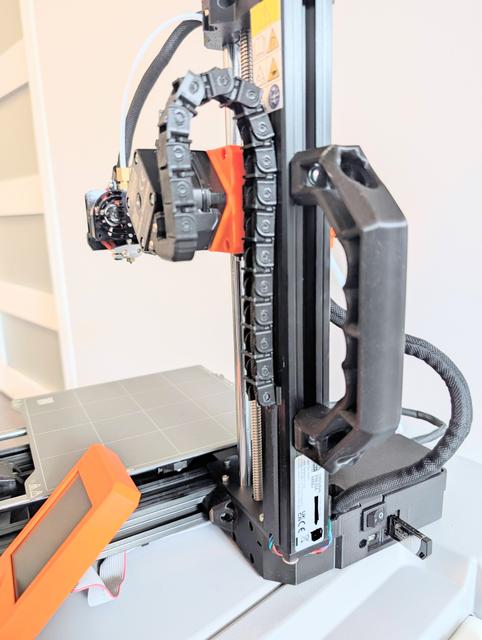 Prusa Mini X Axis Motor Cable Chain 3D model thumbnail