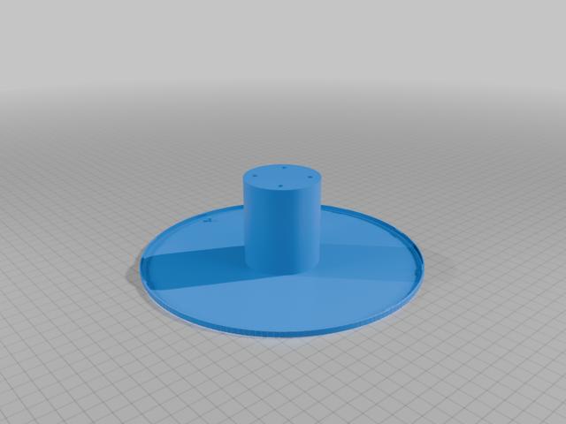 esun spool cardboard adapter through and throegh 3D model thumbnail