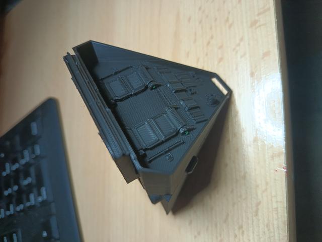 Adapted Front with Torpedo Tubes - MCRN Morrigan class 3D model thumbnail