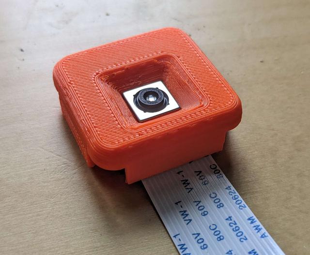 Arducam 16MP Autofocus camera cover for Articulating Raspberry Pi Camera Mount 3D model thumbnail