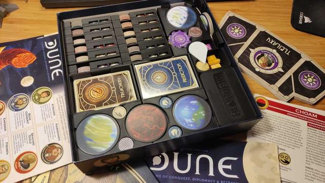 Insert for Dune + 3 expansions 3D model thumbnail