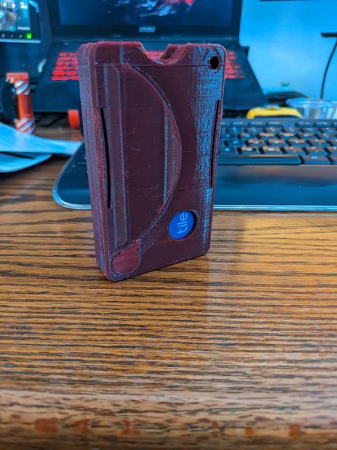 Tile Wallet 3D model thumbnail